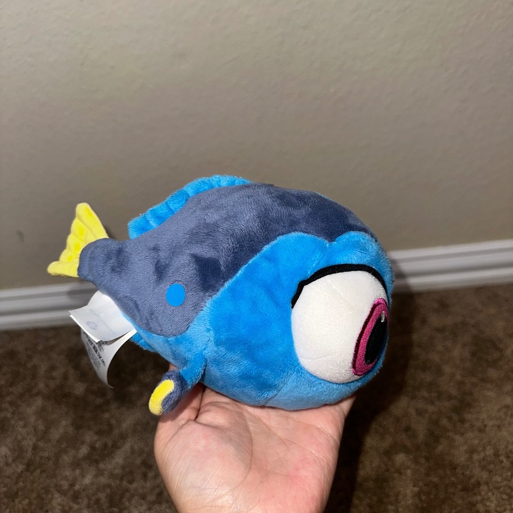 Disney Store‎ Finding Dory Baby Dory Small Plush Blue Tang Fish Stuffed Toy - Picture 4 of 6